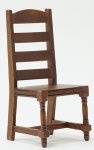 (image for) Ladder Back Side Chair - Walnut