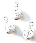 (image for) Starburst Ornament - White - 3pc