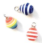 (image for) Bright Striped Ornament - 3pc