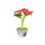 (image for) 1/2in Scale Calla Lily in Pot Pink