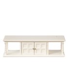 (image for) Sofa Table - White w/ Doors