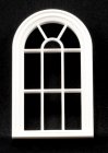 (image for) 1/2in Scale Victorian Round Top Window 10 pane