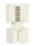 (image for) Kitchen Cabinet Corner - White