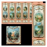 (image for) Cherub Mural Wall Panel Wallpaper - Colonial