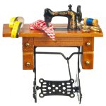 (image for) Sewing Machine w/ Accessories Oak