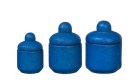 (image for) Blue Spatter Canister 3pcs