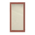 (image for) Rectangular Wall Mirror - Brown