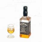 (image for) Tennessee Whiskey Bottle w/ Glass