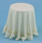 (image for) Ivory Skirted Table