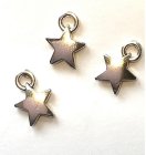 (image for) Star Ornament - Silver - 3pc