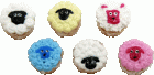 (image for) Sheep Cupcakes