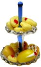 (image for) 2-Tier Tray w/ Pastries & Cookies