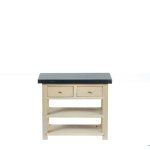 (image for) Small Kitchen Work Table - Cream - Gray