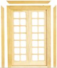 (image for) French Double Doors - Unfinished