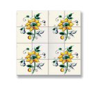 (image for) Sunflower Mosaic Picture Tile Sheet