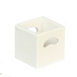 (image for) Cubic Shelf Unit Cubby Bin - White