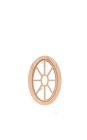 (image for) 1/2in Scale Oval Window - Plain Trim