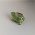 (image for) Ceramic Turtle Planter - Green