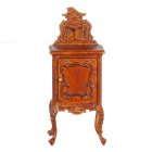 (image for) French Provincial Bedside Cabinet - Walnut