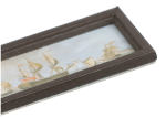 (image for) Ships Long Picture in Frame