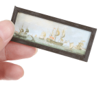 (image for) Ships Long Picture in Frame