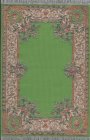 (image for) Turkish Rectangular Area Rug - Dusty Green Floral