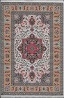 (image for) Turkish Area Rug - Black Tan & Red