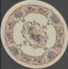 Turkish Round Throw Rug (image for) Turkish Round Throw Rug