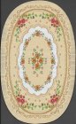 Turkish Oval Throw Rug (image for) Turkish Oval Throw Rug