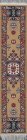 (image for) Turkish Runner Rug - Brown Red & Blue