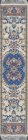 (image for) Turkish Runner Rug - Blue & Orange