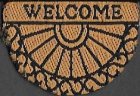 (image for) Woven Welcome Mat - Wagon Wheel