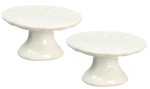 (image for) Pedestal Cake Display - White - 2pc