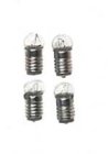 (image for) 12v Round Screw Base Bulbs 4pc