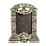 (image for) Small Tabletop Picture Frame - Empty - Pewter - 2pc