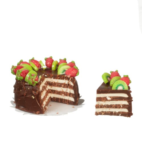 (image for) Sliced Strawberry Chocolate Cake