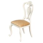 (image for) American Victorian Balloon Side Chair - White