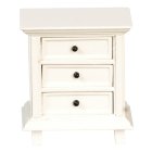 (image for) American Victorian Nightstand - White