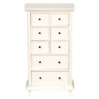 (image for) American Victorian Chest of Drawers - White