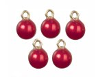 (image for) Red Ball Tree Ornaments 5pc Set