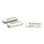 (image for) Empty Egg Carton - White - 3pc