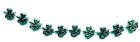 (image for) St Patricks Day Shamrock Garland