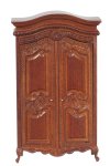 (image for) Louis XV Provencal Armoire - Walnut