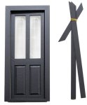 (image for) Transom Door - Black