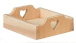 (image for) Wooden Serving Tray w/ Heart