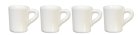 (image for) Small White Mugs 4pc