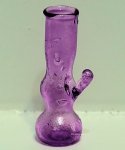 (image for) Purple Glass Smoking Pipe