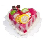 (image for) Heart Shaped Fruit Cake