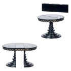 (image for) Adjustable Round Table - Black