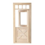 (image for) Crossbuck Dutch Door